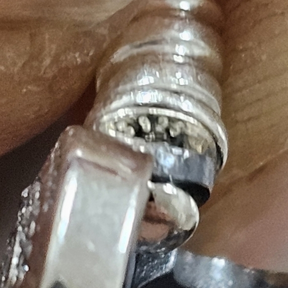 Authentic Pandora Moments Sparkling Crown O Snake Chain Bracelet - Picture 4 of 4